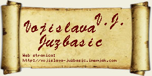 Vojislava Juzbašić vizit kartica